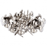 Гвозди мебельные, хром (100 г)