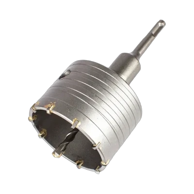 Коронка буровая Силач 80 мм SDS+ в сборе (023745)