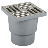 Трап 110мм вертикальный, нержавейка