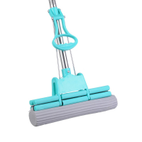 Швабра ПВА "Дабл", 2 ролика, телескопическая ручка 27 см