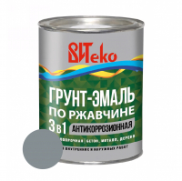 Грунт-Эмаль по ржавчине ВИТеко, светло-серая 0,8 кг