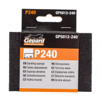 Губка абразивная Gepard P240 100х70х25 мм (GP5012-240)