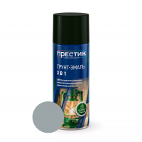 Грунт-эмаль аэрозольный Престиж 3в1 RAL 7040, серый 425 мл
