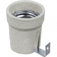 Патрон Е27 керамический с держателем