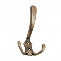 Крючок мебельный Trodos 204А 3-х рожковый, бронза