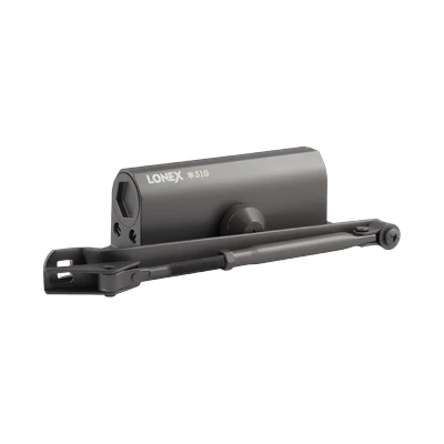 Доводчик дверной Lonex 310 морозостойкий 15-60 кг, графит