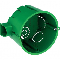 Подрозетник для сплошных стен 68х45 мм, уши