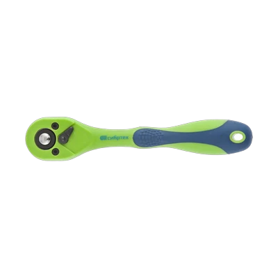 Ключ-трещотка 3/8",  двухкомпонентная рукоятка, Сибртех