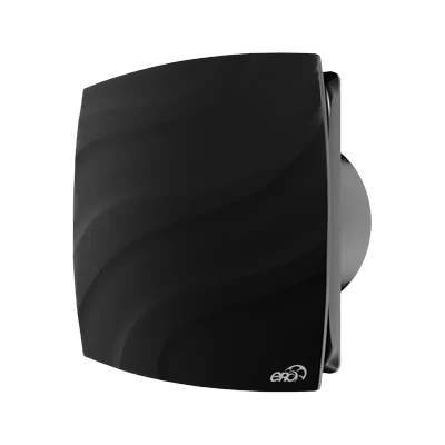 Вытяжной вентилятор Era Wave Black classic 100 мм, черный