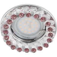 Спот Fametto DLS-P115 хром/прозрачный