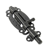 Задвижка фигурная 100-КР, черный матовый