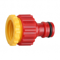 Адаптер штуцерный с внутренней резьбой 1/2"-3/4" двухразмерный, Grinda