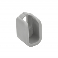 Карман для сетчатых полок малый, серый