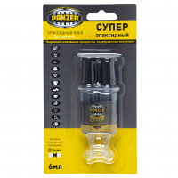 Клей супер эпоксидный, прозрачный, Panzer (6 мл)