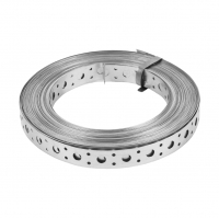 Лента монтажная перфорированная 25х0,5 мм х 25 м, оцинкованная