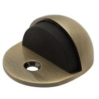 Ограничитель дверной напольный полусфера, бронза