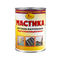 Мастика битумно-каучуковая гидроизоляционная НБХ (1 кг)