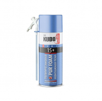 Монтажная пена KUDO Home 15+ бытовая всесезонная 520 мл
