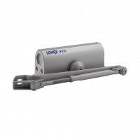 Доводчик дверной Lonex 310 морозостойкий 15-60 кг, серый