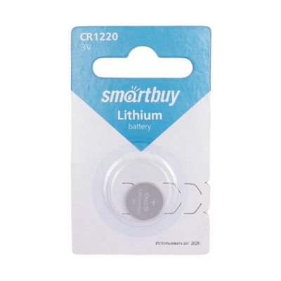 <b>Элемент питания</b> (батарейка) Smartbuy CR1220 1 шт