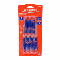  Набор <b>отверток</b> WorkPro WP200509 мини 7 шт