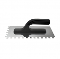 Гладилка нержавеющая 280х130 мм зубья  8х8 мм