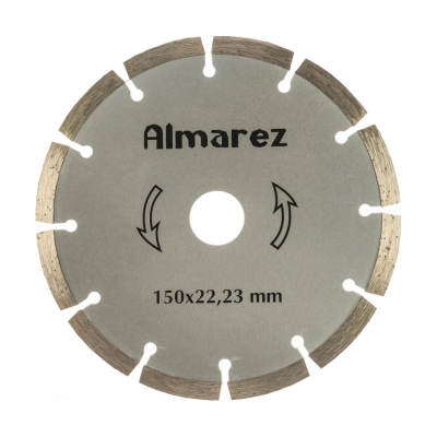 Диск отрезной алмазный Almarez <b>Бетон</b> 150х22,2 мм сегментный (300150)
