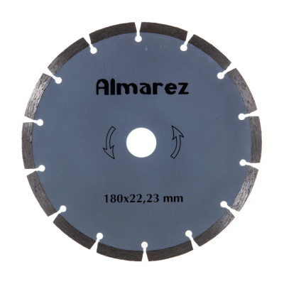 Диск отрезной алмазный Almarez <b>Бетон</b> 180х22,2 мм сегментный (300180)