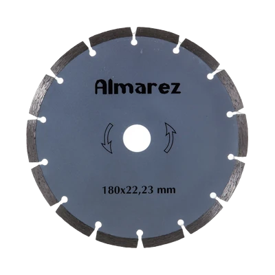 Диск отрезной алмазный Almarez Бетон 180х22,2 мм сегментный (300180)