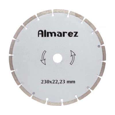 Диск отрезной алмазный Almarez <b>Бетон</b> 230х22,2 мм сегментный (300230)