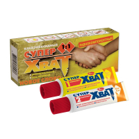 Эпоксидный клей Супер-Хват, НБХ (2х45 мл)