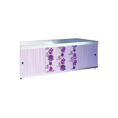 Экран для ванны 1,5 м "Оптима Decor" пластиковый Ирис