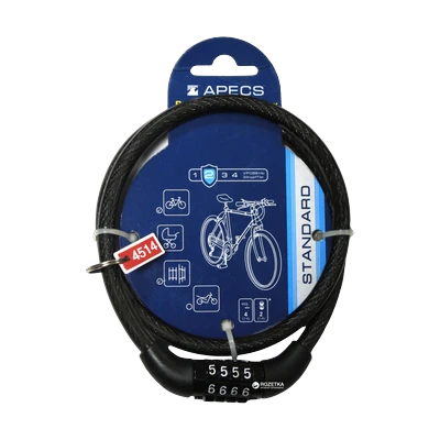 Замок велосипедный Apecs PD-82-65CM-CODE