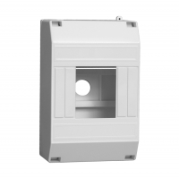 Бокс IEK Krepta 3 КМПн 1/4 4 модуля пластиковый, навесной (MKP31-N-04-30-135)