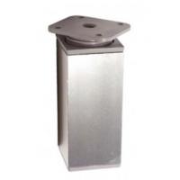 Опора мебельная 100 мм регулируемая, металлик