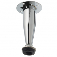 Ножка металлическая 100 мм конус, хром