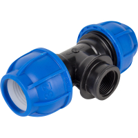 Тройник ПНД 32х1" внутренняя резьба