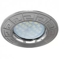 Спот Ecola DL110А антик сатин/хром