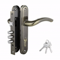 Замок врезной Palidore LH 7036-59 AB, бронза