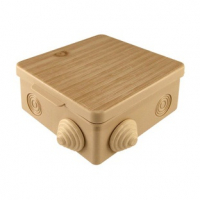 Коробка распределительная открытой установки  80х80х50 мм, сосна