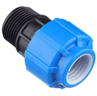 Муфта ПНД 25х1/2" наружная резьба