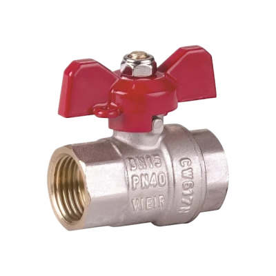 Кран шаровой Vieir VER577-02 ГОСТ  3/4" бабочка г/г