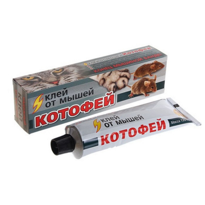 <b>Клей</b> от мышей "Котофей" ВХ, 60 г