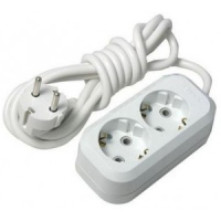 Удлинитель 2 гнезда с заземлением, Makel  (3 м)