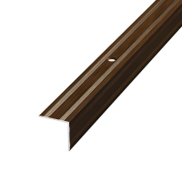 Порог угловой 20х20 мм  наружный (0,9 м), Венге