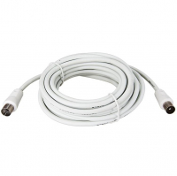 Удлинитель антенный Dori шт. TV - гн. TV, белый 10 м