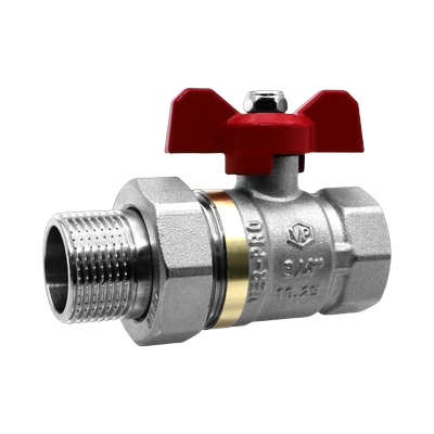 Кран шаровой Vieir VER582-02 с американкой 3/4"
