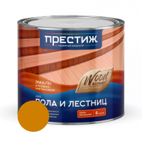 Эмаль для пола Престиж алкидно-уретановая, Золотисто-коричневая 1,9 кг