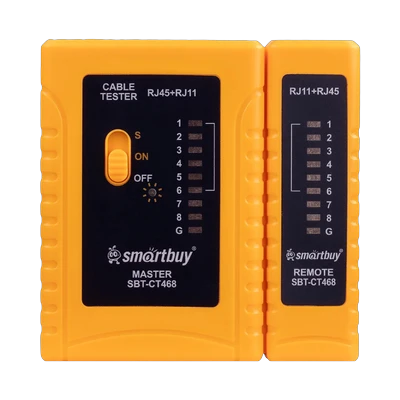 Тестер интернет кабеля Smartbuy СТ468