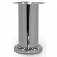 Опора мебельная 120 мм, хром